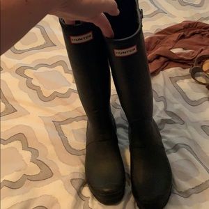 Black Hunter Boots